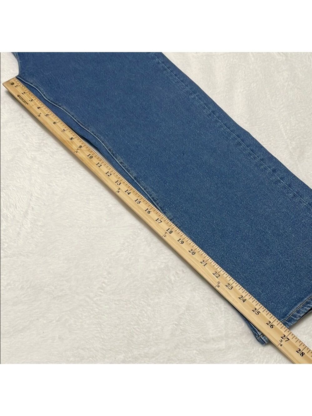 PAUL SMITH Kick Flare Jeans Sz 31 Blue Denim - Picture 7 of 12